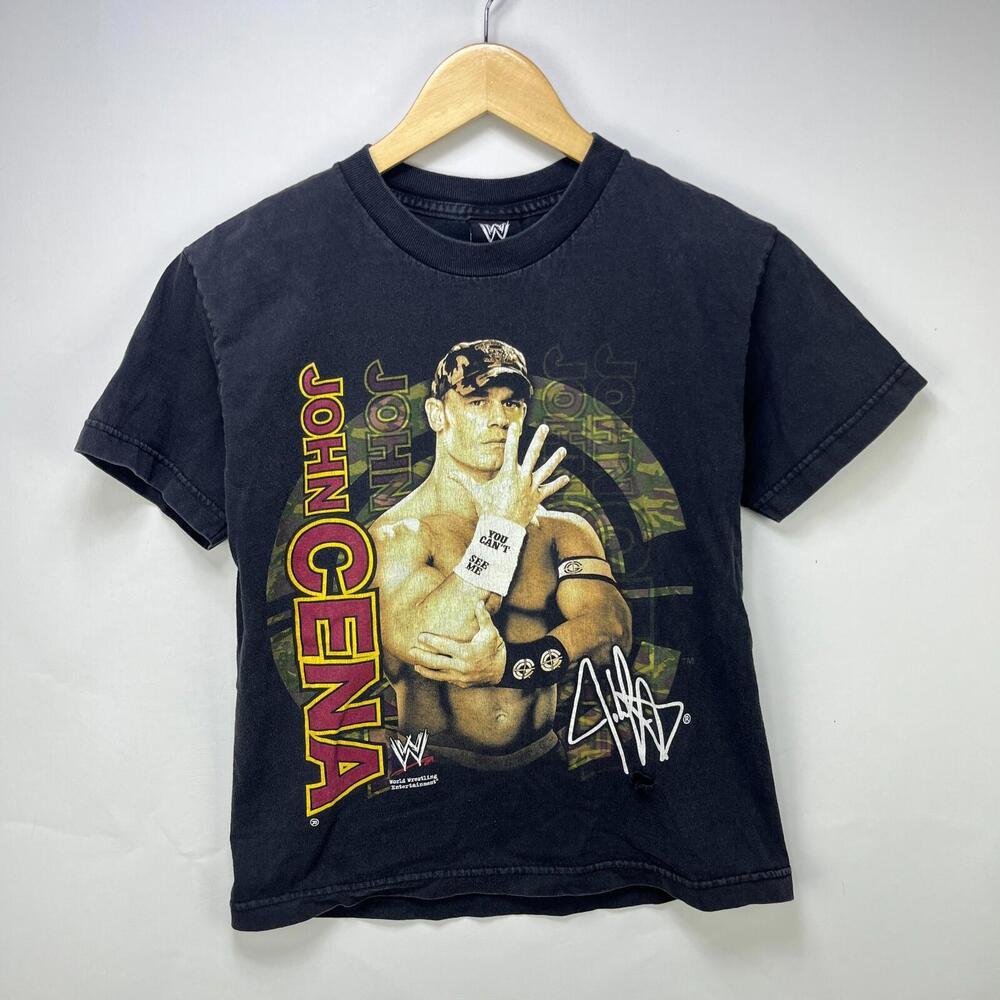 Vintage WWE John Cena Wrestling T-Shirt Youth Medium